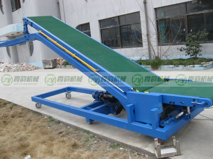 爬坡皮带输送机16