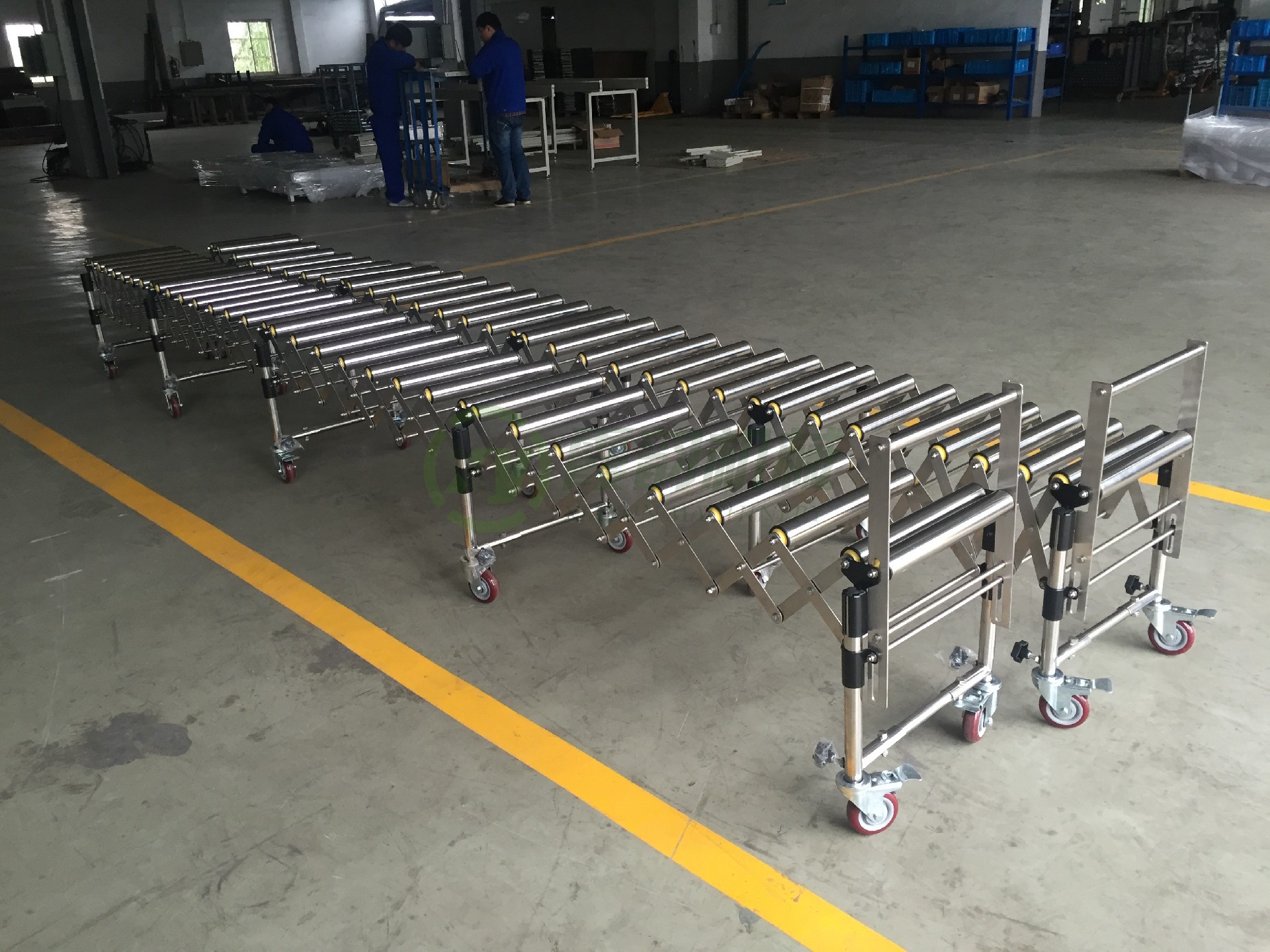 伸缩输送机案例04